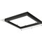 Progress Lighting Everlume Collection Black 11" Edgelit Square Trim Ring P860054-031 - alternate 4